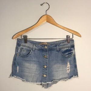 Jean skort